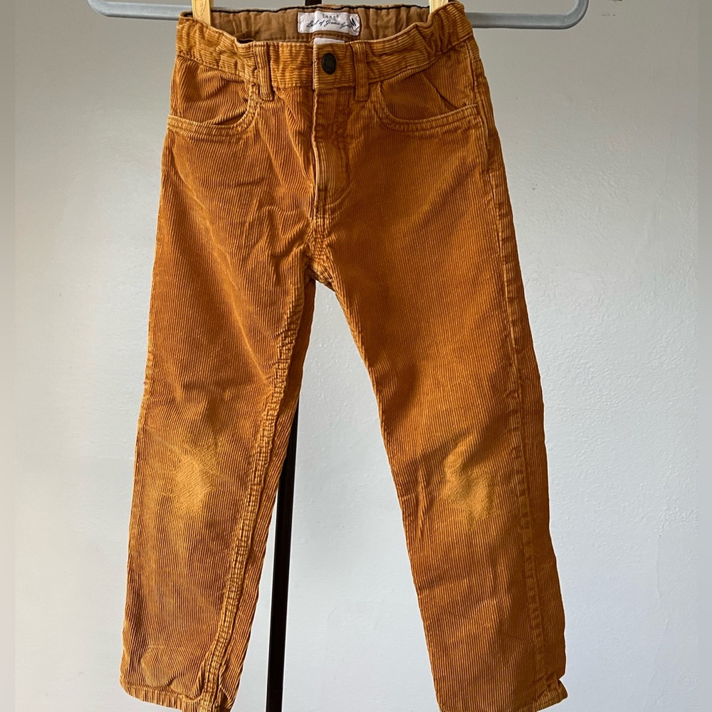 H&M cotton corduroy pants for kids 5-6Y